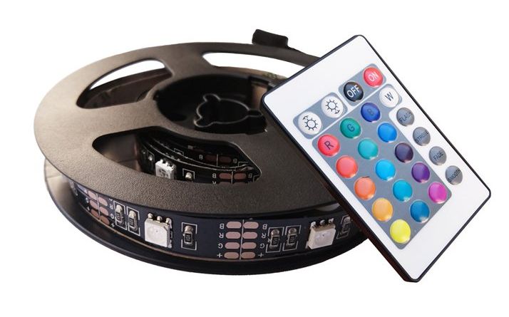 RGB LED-szalag tévé mögé